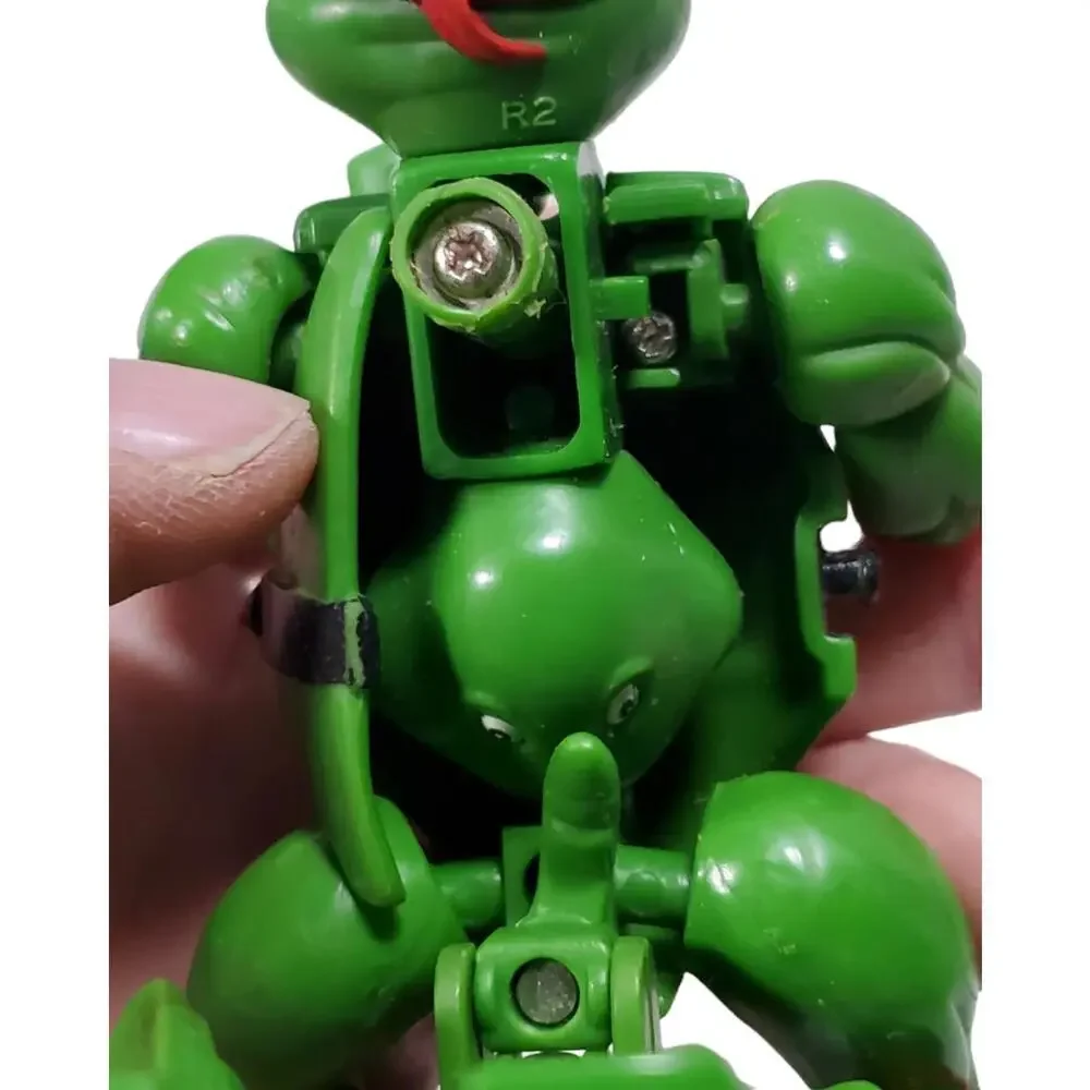 1992 Raphael TMNT Mirage Studios Playmates Toys 5” Transforming Ninja Turtle Red - Picture 7 of 10
